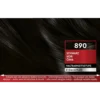 Schwarzkopf Brillance 890 Black hair color shade swatch