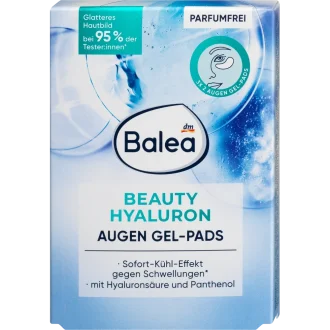 Balea Beauty Eye Gel Pads, 6 pc