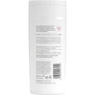 Sebamed Anti-Ageing Firming Lotion packaging back showing ingredients and directions