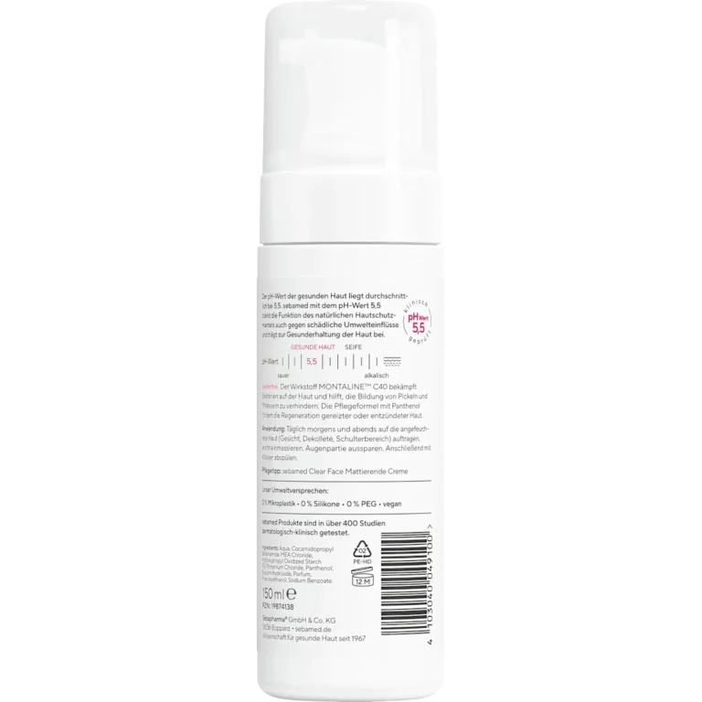 Sebamed Clear Face Cleansing Foam, 150ml - Image 2