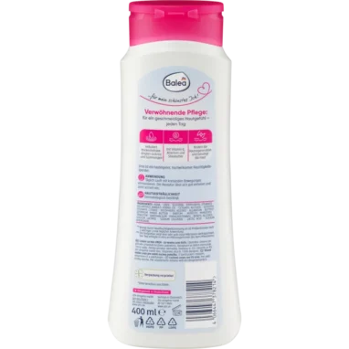 Balea Urea Body Lotion, 400ml - Backside