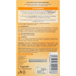 Balea Vitamin C Concentrate, 7 Capsules - Backside