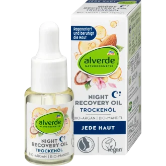 Alverde Night Recovery Face Oil, 15ml