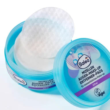 Balea Micellar Eye Make Remover Pads Oil-free, 50pcs - Detail