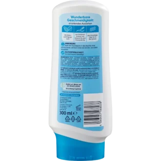 Balea Moisturizing Conditioner, 300 ml Balea Moisturizing Conditioner back label ingredients