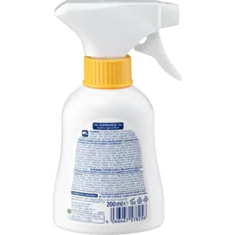 SUNDANCE Kids MED Ultra Sensitive Sun Spray SPF 30 back view