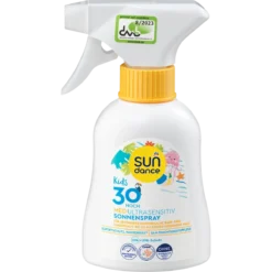 SUNDANCE Kids MED Ultra Sensitive Sun Spray SPF 30 front view