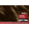 Schwarzkopf Brillance 862 Natural Brown hair color shade swatch