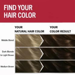 Schwarzkopf Brillance 864 Fawn Brown Schwarzkopf Brillance 864 Deer Brown hair color shade swatch