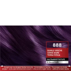 Schwarzkopf Brillance 888 Dark Cherry - Detail