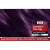 Schwarzkopf Brillance 888 Dark Cherry hair color shade swatch