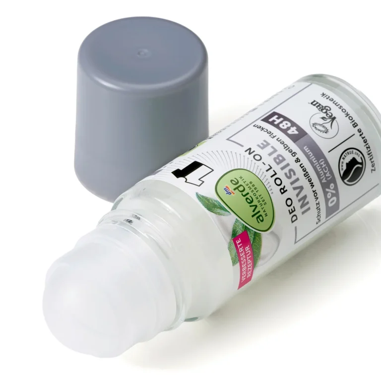 Alverde Invisible Deodorant Roll-On 48h, 50ml Details of alverde Invisible Deo Roll-On