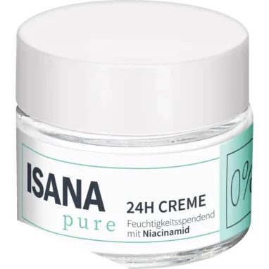 Isana Pure 24h Day Cream, 50ml - Detail
