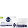 NIVEA MEN Sensitive Intensive Moisturizing Cream front packaging for dry sensitive skin