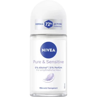 Front view of NIVEA Dry Comfort Deo Roll-On 50 ml
