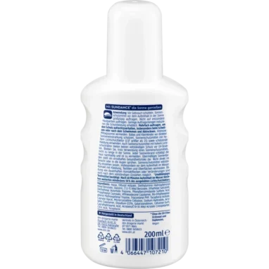 Sundance MED ultra sensitiv Sun Spray, SPF 50+, 200 ml - Backside