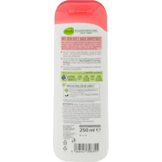 Alverde Shower Gel Grapefruit & Bamboo, 250ml - Backside