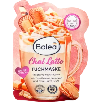 Balea Chai Latte Sheet Mask, 1pc.