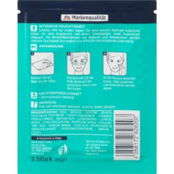 Balea Eye Pads Hydrogel Cactus Water, 2 pc - Backside