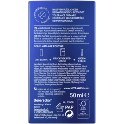 NIVEA MEN Anti-Age Hyaluron Moisturizing Cream with Q10 and SPF 30, 50 ml - Bacj