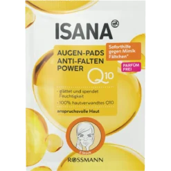 Isana Q10 Anti-Wrinkle Eye Pads, 12pc Isana Q10 Anti-Wrinkle Eye Pads, 12pc
