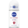 Front view of NIVEA Dry Comfort Deo Roll-On 50 ml bottle