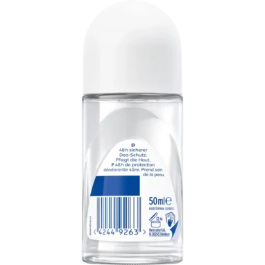 Nivea Fresh Natural Deodorant Roll On, 50ml - Backside