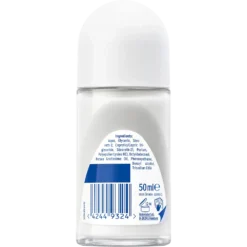 Nivea Fresh Pure Deodorant Roll On 50ml - Backside
