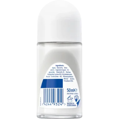 Nivea Fresh Pure Deodorant Roll On 50ml - Backside