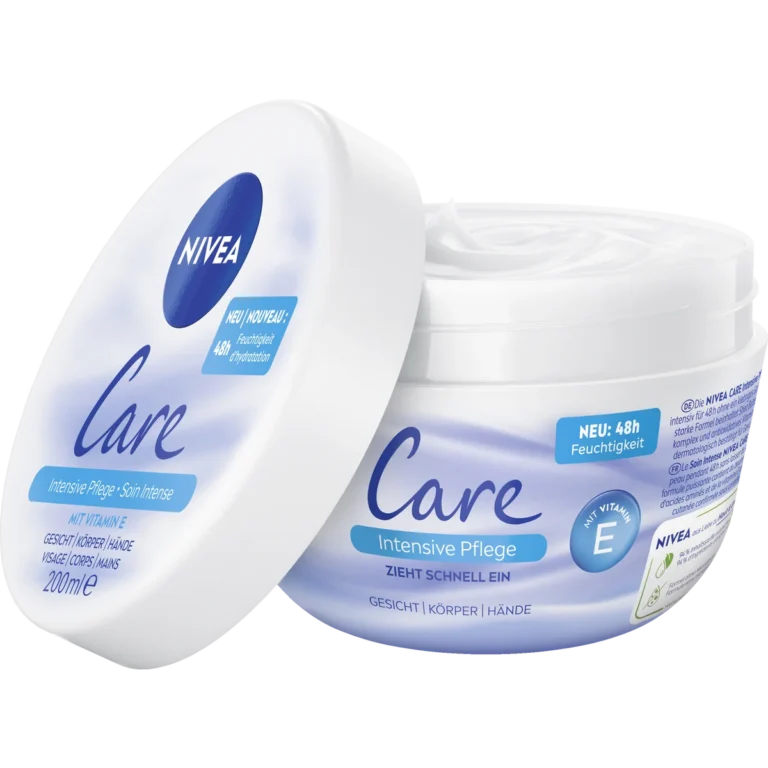 NIVEA Care Intensive Cream | 48h Moisture 200 ml - Texture