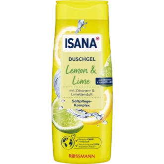 Isana Shower Gel Lemon & Lime, 300ml