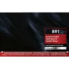 Schwarzkopf Brillance 891 Blue Black hair color shade swatch