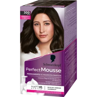Schwarzkopf Perfect Mousse 300 Black-Brown - German Drugstore