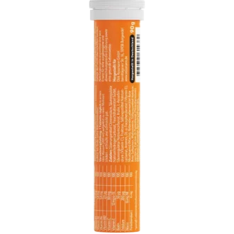 Altapharma Multivitamin Effervescent Tablets, 20 Altapharma Multivitamin effervescent tablets back view showing ingredients and nutrition facts