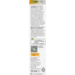 alverde Q10 Smoothing Eye Cream side packaging ingredients