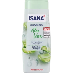 ISANA Aloe Vera shower gel for refreshing daily body cleansing