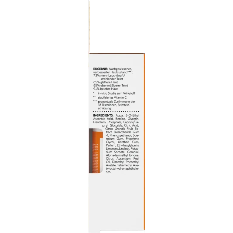 Isana Vitamin C Intensive Serum 10%, 30ml - Ingredients