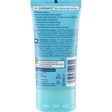 Sundance Intensive After Sun Fluid , 50 ml Sundance Intensive After Sun Fluid , 50 ml - Backside