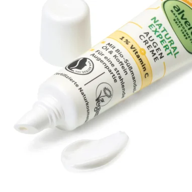 alverde Natural Expert Vitamin C Eye Cream 15 ml for hydrating and brightening the eye area
