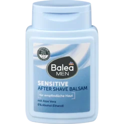 Balea MEN After Shave Balsam Sensitive 100 ml front packaging men’s post‑shave balm