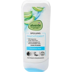 alverde Moisture Conditioner with aloe vera and hyaluronic acid 200 ml