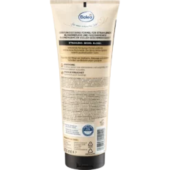 Balea Brilliant Blond Shampoo ingredients and packaging back