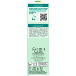 Garnier SkinActive Hyaluron Aloe Serum, 30ml - Backside