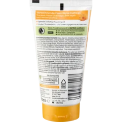 alverde Hand and Nail Cream back packaging ingredients and details