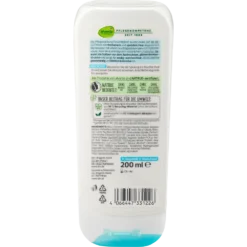 Alverde Moisture Aloe Vera & Hyaluron Conditioner, 200 ml Alverde Moisture Aloe Vera & Hyaluron Conditioner, 200 ml - Backside