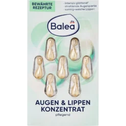 Balea Concentrate Eye and Lips capsules with Vitamin E and Squalane