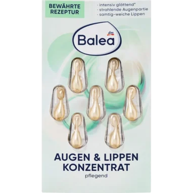 Balea Concentrate Eye and Lips capsules with Vitamin E and Squalane