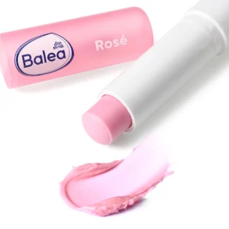 Balea Rosé Tinted Lip Balm 4.8 g with shea butter, almond oil and vitamin E - Detail