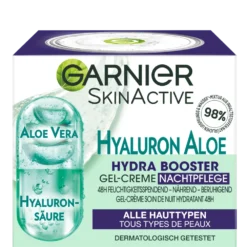 Garnier SkinActive Hyaluron Aloe Night Gel Cream, 50ml