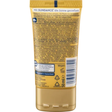 Sundance Sun Fluid Anti Age SPF 30 - Backside